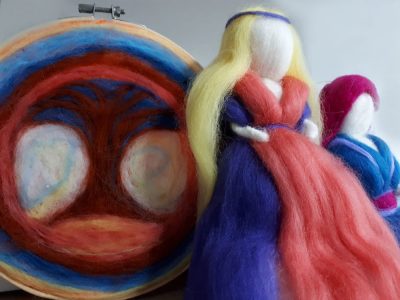 סדנת ליבוד תמונות מצמר